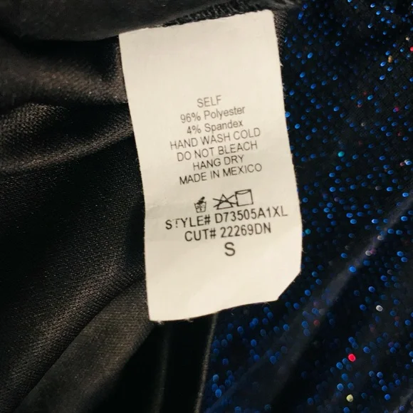 *NEW* Royal Navy Lurex Skort Dress Size Small - Picture 6 of 7